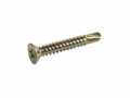 #10 x 3/4" Phillips Flat Head Drill Screw Zinc Plated Steel