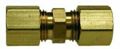 1/2" x 3/8" Compression Brass Union