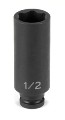 15mm Deep Length Impact Socket 1/4" Drive